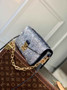 Louis Vuitton Pochette Métis East West M22834 Blue Monoglam canvas - Default Title - View 4