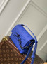 Louis Vuitton M82571 Steamer Wearable Wallet Blue Leather