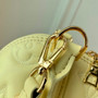Louis Vuitton M59821 Alma BB Bubblegram Leather Banana Yellow