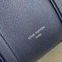 Louis Vuitton Georges Tote MM Bag M11663 blue calfskin leather