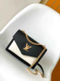Louis Vuitton Mylockme Chain Bag M82121 Black Leather - Default Title - View 1