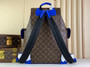 Louis Vuitton Christopher MM M46813 Monogram Canvas Blue