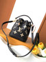 Louis Vuitton Nano Noé Bag M46291 Black Leather - Default Title - View 1