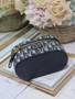 Dior 30 Montaigne Mini Vanity Case S2332 Blue Dior Oblique Jacquard