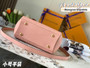 Louis Vuitton M41053 Montaigne BB Monogram Empreinte Leather Pink