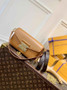 Louis Vuitton Swing Shoulder Bag M20396 Brown Leather - Default Title - View 1