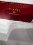 Chanel Long Vanity with Leather Strap AP5067, Calfskin Light Purple