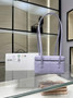 Chanel Long Vanity with Leather Strap AP5067, Calfskin Light Purple