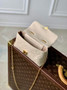 Louis Vuitton Nano Madeleine Bag, M12145 Cream Leather
