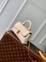 Louis Vuitton Nano Madeleine Bag, M12145 Cream Leather