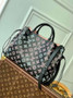 Louis Vuitton Bella Tote M21107 Black Mahina Calfskin