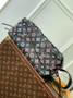 Louis Vuitton Bella Tote M21107 Black Mahina Calfskin