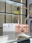 Chanel Long Vanity with Leather Strap AP5067, Calfskin Pink