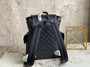 Louis Vuitton M20899 Christopher Backpack PM Leather Black - 32 x 39 x 12 cm / Monogram canvas - View 6