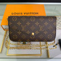 Louis Vuitton M61276 Félicie Pochette Monogram canvas - 21 x 12 x 3 cm / Monogram canvas - View 2