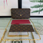 Louis Vuitton M61276 Félicie Pochette Monogram canvas - 21 x 12 x 3 cm / Monogram canvas - View 1