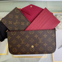 Louis Vuitton M61276 Félicie Pochette Monogram canvas - 21 x 12 x 3 cm / Monogram canvas - View 6