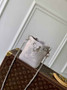 Louis Vuitton Nano Noé Bag M14224 Gray White Leather - Default Title - View 1