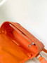 Louis Vuitton Steamer Wearable Wallet M82916 Orange Leather
