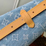 Louis Vuitton CarryAll PM Bag M11462 Blue Denim