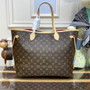 Louis Vuitton Neverfull GM Bag M41180 Monogram Canvas Plum - Default Title - View 1