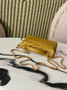 Chanel Vanity with Chain, AP5212 Shiny Calfskin Dark Yellow - Default Title - View 4