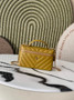 Chanel Vanity with Chain, AP5212 Shiny Calfskin Dark Yellow - Default Title - View 1