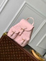 Louis Vuitton Backup M47074 Pink Monogram Leather