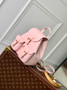 Louis Vuitton Backup M47074 Pink Monogram Leather