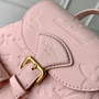 Louis Vuitton Backup M47074 Pink Monogram Leather