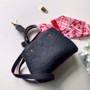 Louis Vuitton M42747 Montaigne BB Monogram Empreinte Leather navy blue