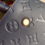 Louis Vuitton M42747 Montaigne BB Monogram Empreinte Leather navy blue