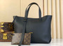 Louis Vuitton Low Key Cabas MM Bag M25341 Black Smooth calf leather