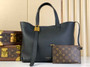 Louis Vuitton Low Key Cabas MM Bag M25341 Black Smooth calf leather