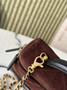 Chanel Vanity with Chain Mini | AP5186 Brown Suede Bag - Default Title - View 6