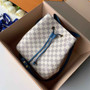 Louis Vuitton N40153 NéoNoé MM Bucket Bag Damier Azur Canvas