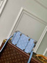 Louis Vuitton Wallet Trunk Taigarama M13562 Denim Blue - Default Title - View 3