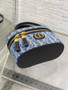 Dior 30 Montaigne Mini Vanity Case S2332 Blue Denim Dior Oblique Jacquard