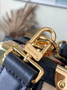 Louis Vuitton Side Trunk MM M24403 Beige Red Lambskin - Default Title - View 9