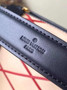 Louis Vuitton Side Trunk MM M24403 Beige Red Lambskin