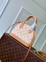 Louis Vuitton Alma BB M27525 Beige Coated canvas Gold Hardware