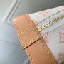 Louis Vuitton Alma BB M27525 Beige Coated canvas Gold Hardware