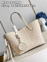 Louis Vuitton M21850 Blossom MM Bag Mahina Leather In Crème Beige
