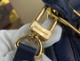 Louis Vuitton Alma BB Mini Top Handle Bag M23666 Navy Blue Lamb leather