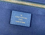 Louis Vuitton M46514 Neverfull MM Monogram Empreinte Leather Blue