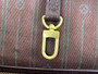Louis Vuitton M40995 Neverfull MM Tote Bag Denim textile jacquard Brown