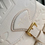 Louis Vuitton Backup M47106 Cream Monogram Leather