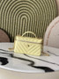 Chanel Vanity with Chain, AP5212 Shiny Calfskin Yellow - Default Title - View 1