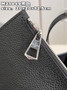Louis Vuitton M21848 Blossom PM Bag Mahina Leather In Black