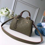 Louis Vuitton M41053 Montaigne BB Monogram Empreinte Leather Green